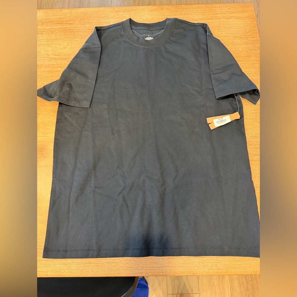 SKIMS Men's Short Sleeve Crew T-Shirt — Black